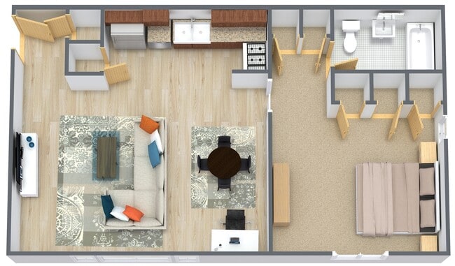 One Bedroom - 150 Wayzata Blvd E Unit 10