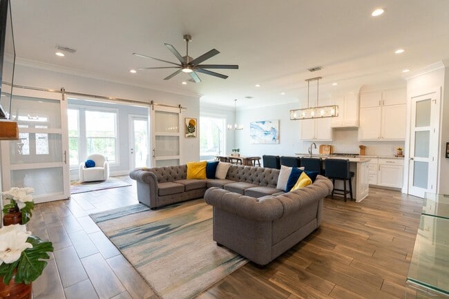 Photo - Waterfront Dream in Island Park | 4BR Retreat with Fire Pit, Flex Space & Backyard Oasis