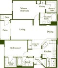 2BR/2BA