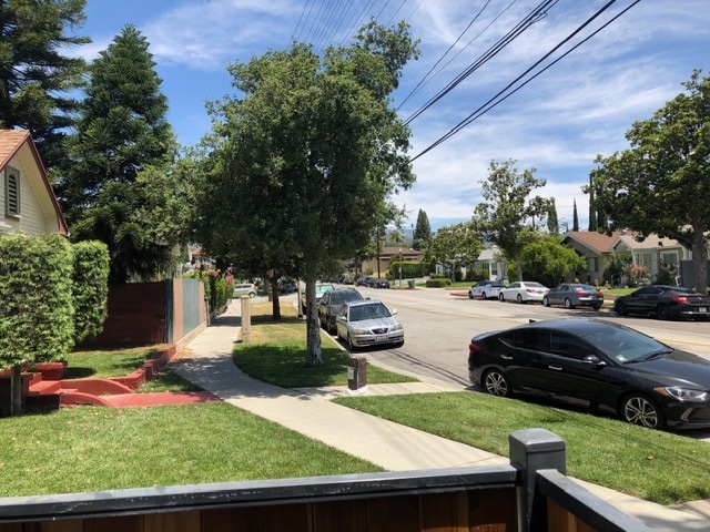 View from private porch - 713 S Columbus Ave Unit 713
