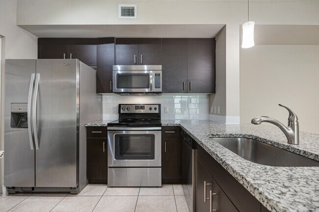Enjoy upgrade units with modern kitchens