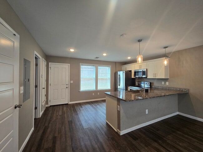 Kitchen Area - Student Lofts at Brister