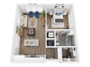 A4 floor plan Rivette Tower