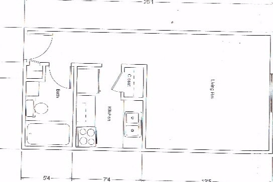 105 E. Filmore floor plan - 105 E Fillmore St Unit B