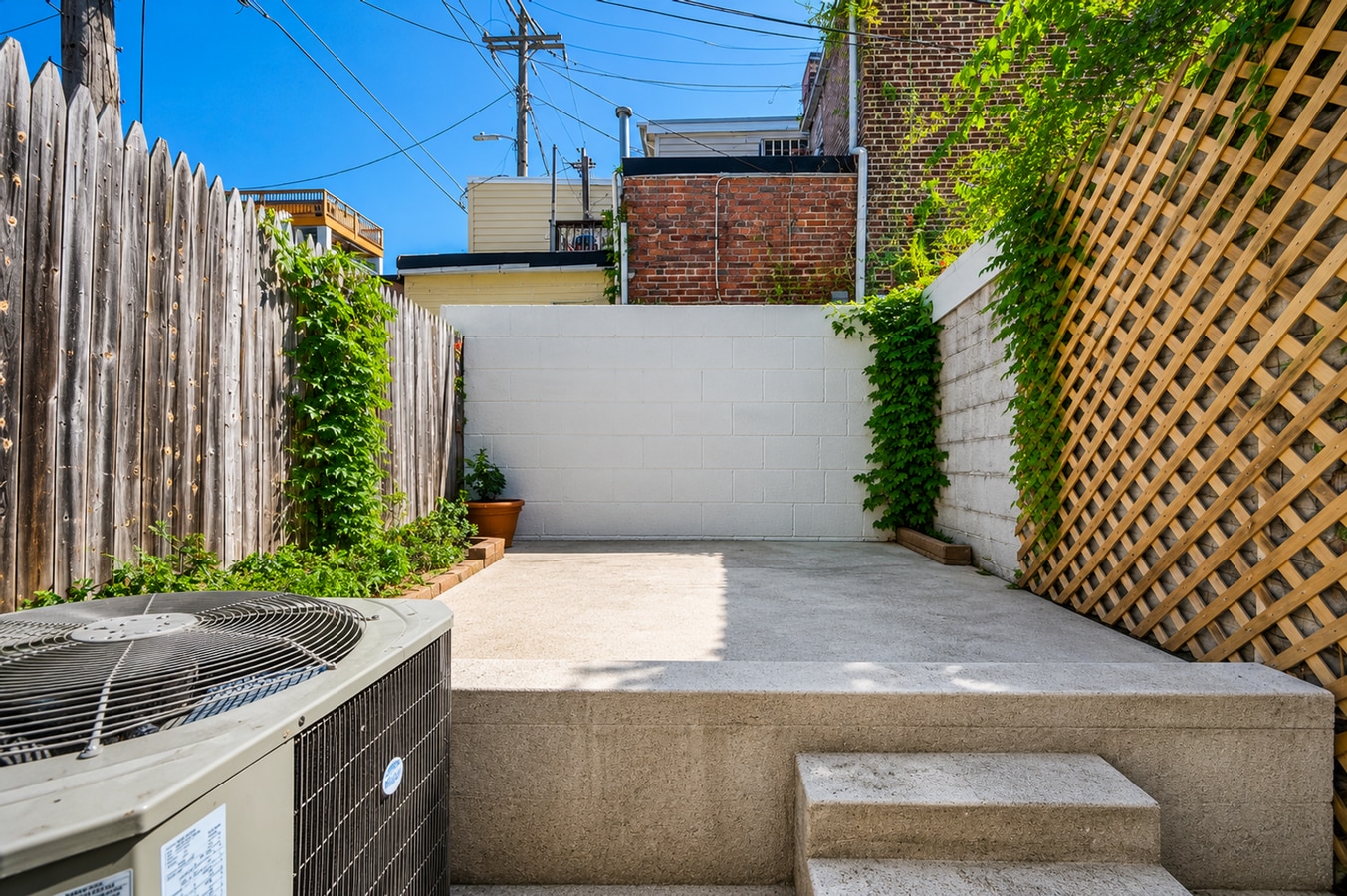 Photo - Charming Baltimore Rowhome with Exposed Brick & Private Patio
