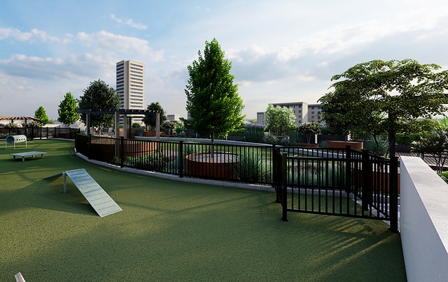 Rooftop Amenity Rendering 7