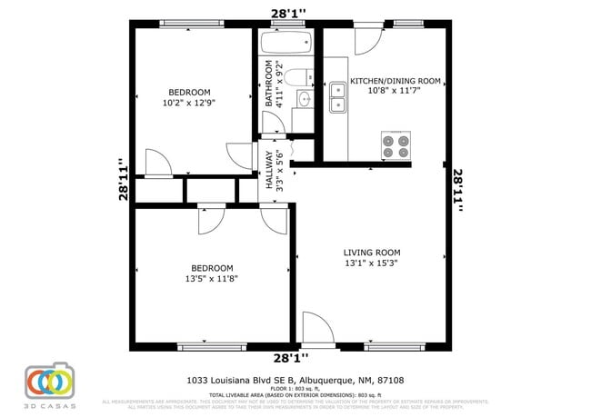 Building Photo - 1033 Louisiana Blvd SE Unit C Rental