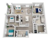 C1-A floor plan Aquatera