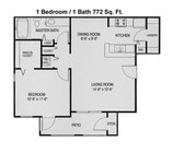 1BR/1BA