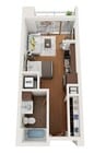Floor Plan E2 | Domain | Apartments in Madison, WI