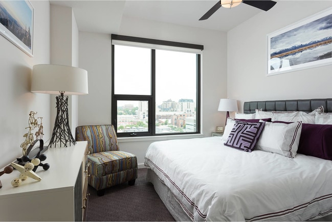 Spacious bedroom