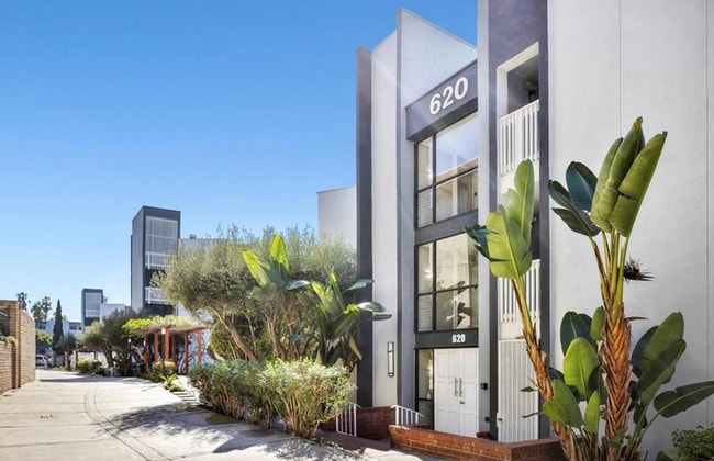 Front of building - 620 The Village Unit #301