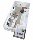 Willow Interior Unit 5 Plex 2nd Floor-Updated