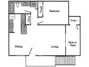 WASHINGTON 1-bdr, 1-baño