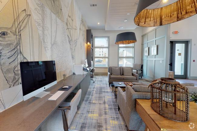 Clubhouse - Atlantic on the Boulevard Apartments