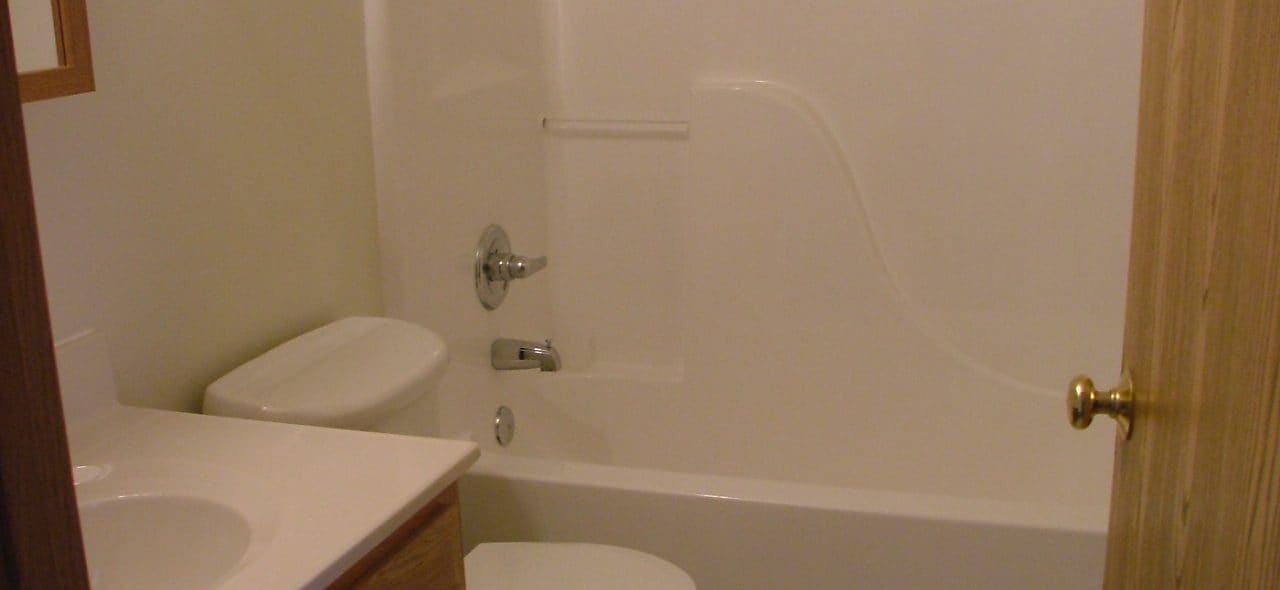 Bathroom - PLUM VILLA Apartments