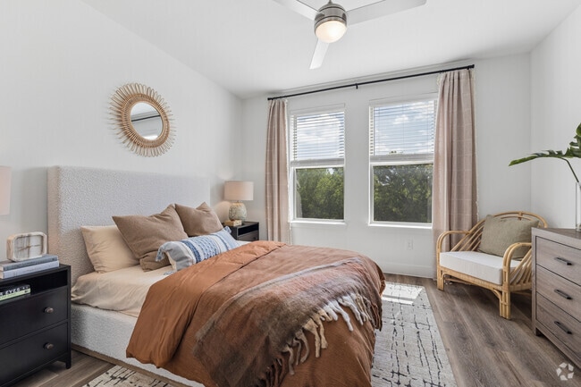 2BR, 2BA - 1,240SF - Second Bedroom
