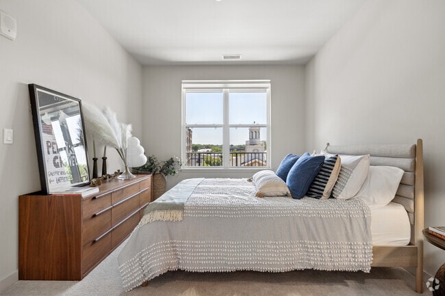 2BR, 2BA - 1,224SF - Second Bedroom
