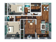 Two Bedroom | Two Bathroom