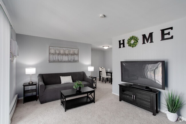 2BR, 1BA - 1,000SF - Living Room