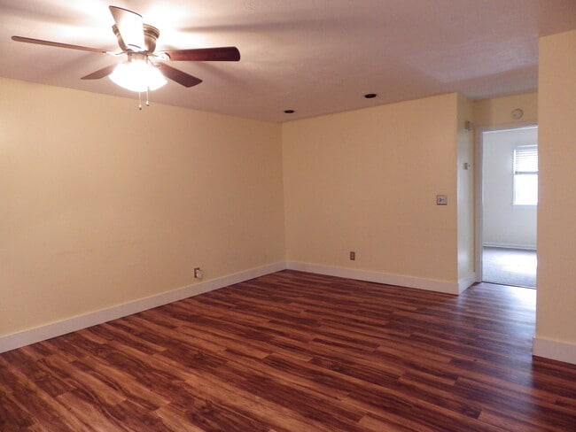 Living room to bedroom - 510 E Gillespie St Unit E-23