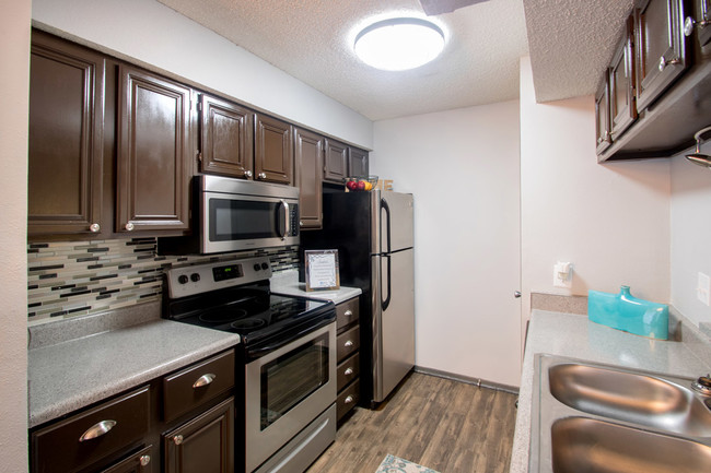 Updated Backsplash at Songbird Apartments in San Antonio, Texas