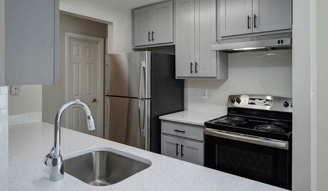 Renovated kitchens with premium finishes are available for upgrade. Ask the leasing team for more details.