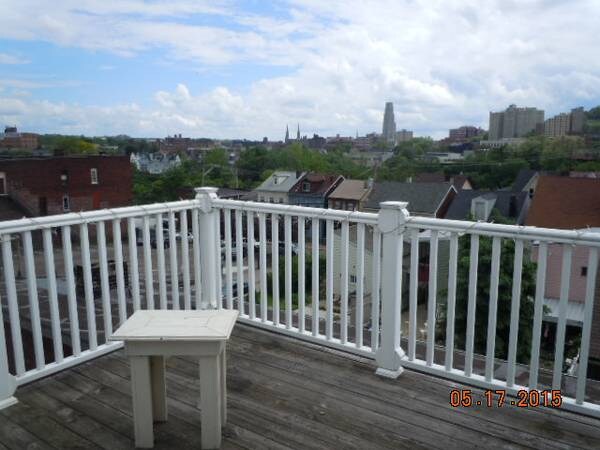 Third floor deck - 457 Cedarville St