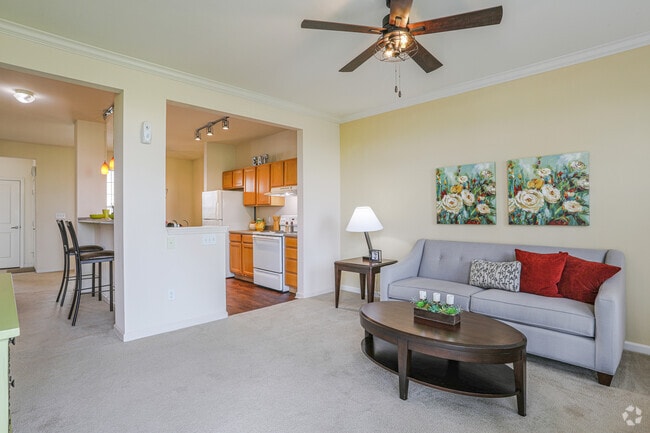 2 BR, 2 BA - Living Room