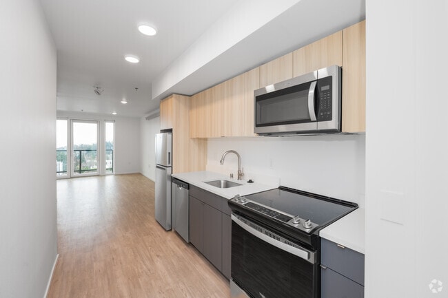 Studio - 419SF - Kitchen - Junction Central