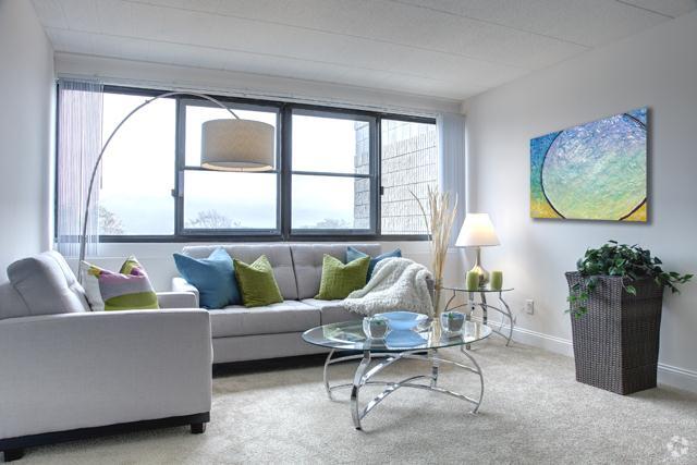 Living Room - Soundview Apartments