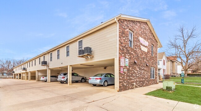 Covered Parking - Residences at College Hill Rental