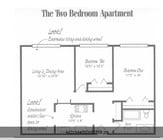 2BR/1BA