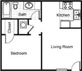 1 Bedroom 1 Bath