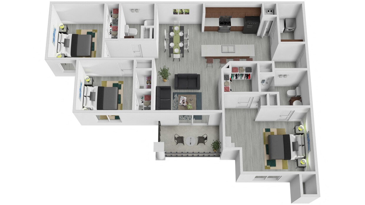 Floor Plan - 3 Bedroom