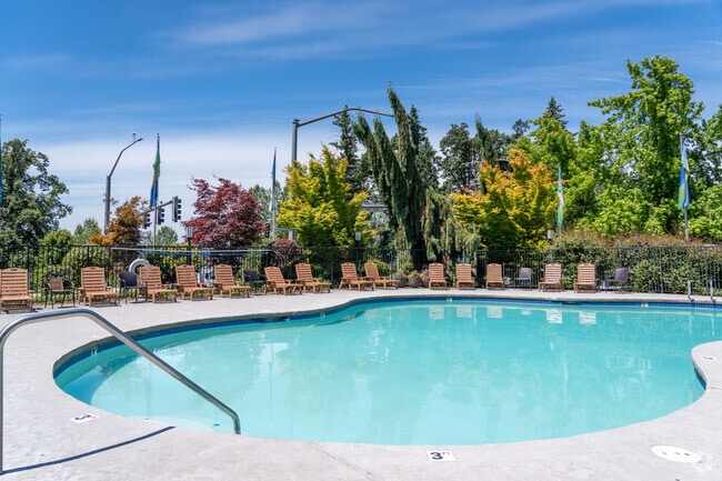 2BR, 2BA, - 1023SF - Pool