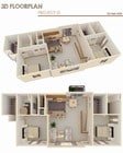 2BR/2BA
