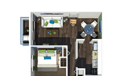 2 habitaciones