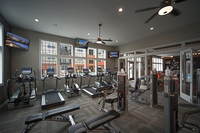 Fitness Center - Andover Park Apartments