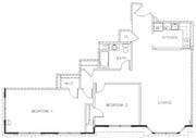 2BR/1BA