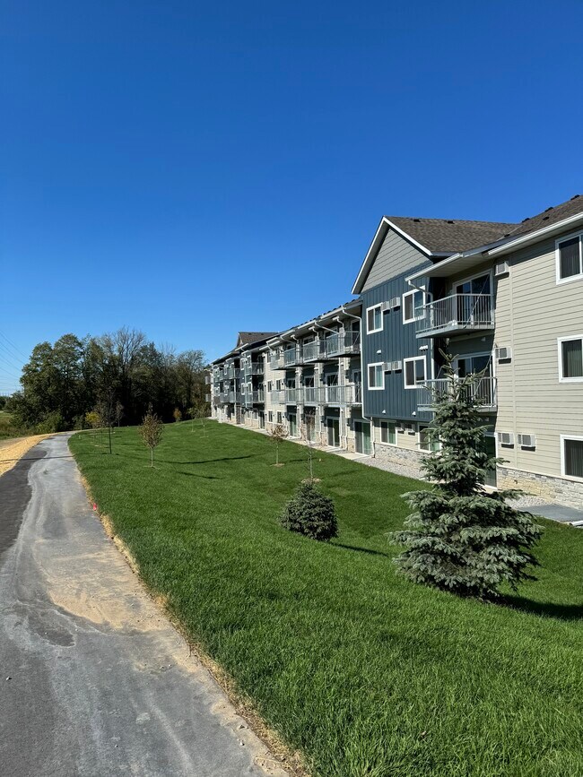 Backside view of Building - Elm Creek Commons