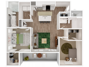 2 Bed | 2 Bath