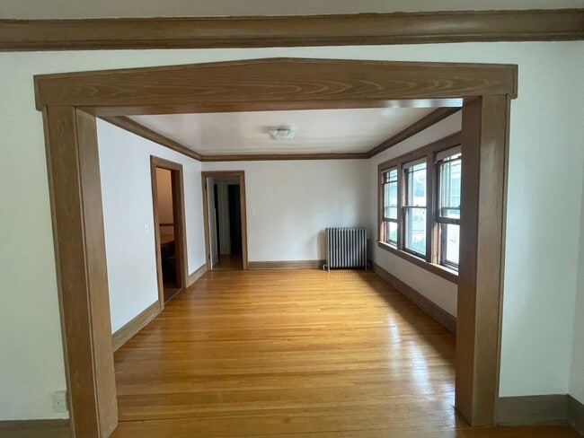 View into the dining room from the living room. - 4235 Pleasant Ave Unit Upper