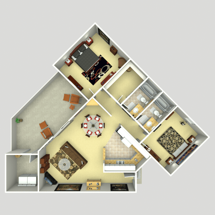 Floor Plan - B4 - Renovated