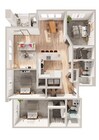 Wesley Village - Plano de planta C1
