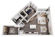 A5 floor plan The Alary