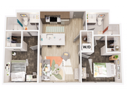 2 Bedroom 2 Bathroom B4