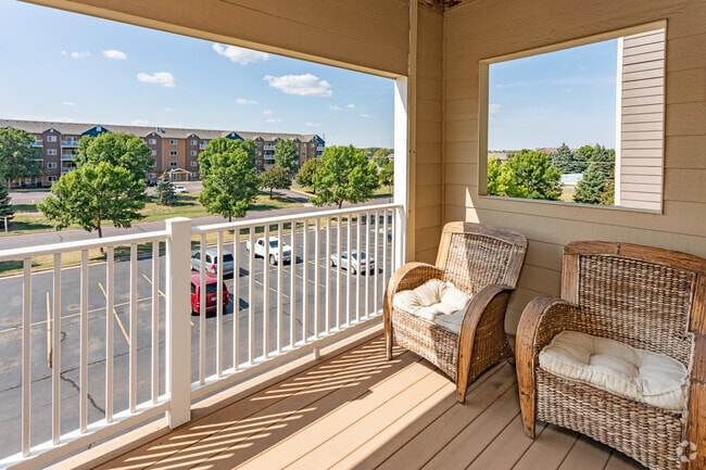 2BR, 2BA, Remington - 1,245SF - Balcony
