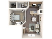 1B Floor Plan