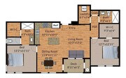 2AX floor plan The Tobin Estate